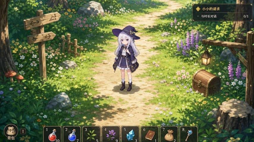 魔女秘药 玩法展示 场景图 1