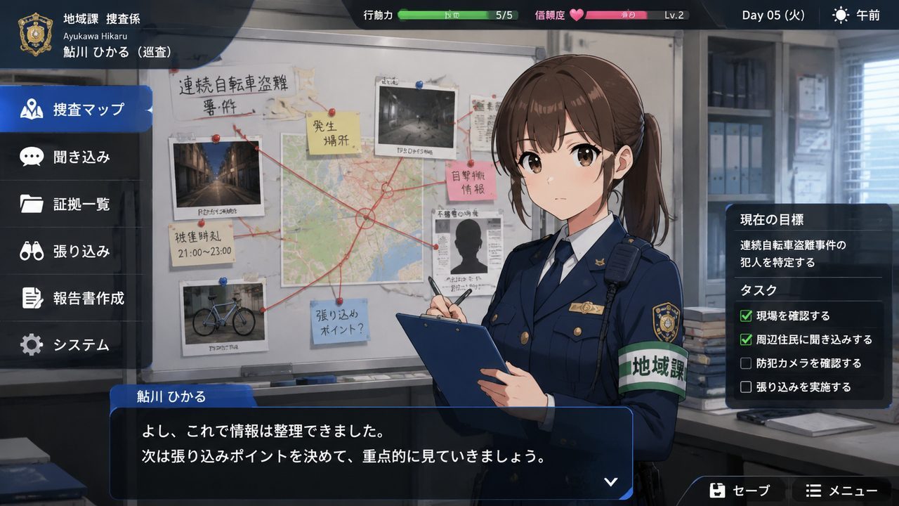 极道无赖EX 女警鮎川光 互动养成 展示图 5